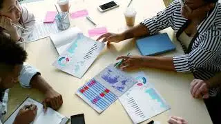 Marketing Team, Meeting, Analytics, Free Stock Video