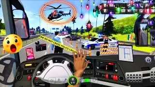 Bus Simulator Ultimate : Offroad Map Driving Realistic Game - Android Gameplay