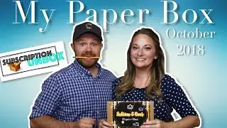 My Paper Box | Personalized Stationery | October 2018