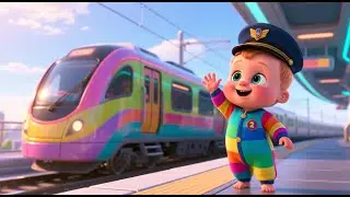 Baby&rsquo;s Train Adventure 🚂 | Fun Train Song for Kids | Sing Along Journey