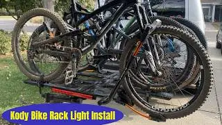 K&uuml;at NV 2.0 Install - Kody Bike Rack Lights - Protect Your Ride