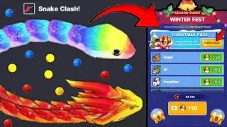 🐍😱🐍 Snake Clash: the final boos fight win Snake🤡🥵🔥 Clash mod apk