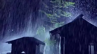Relaxing Thunderstorm Rain for Insomnia Relief