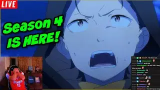 Re:ZERO Season 4 Reaction - Official Trailer Teaser Reaction