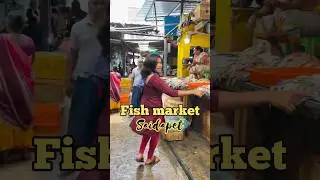 🐟 Chennai Fish Market✨#saidapet #fishmarket #india #tamil #tamilvlog #fish #fishfry #food #tasty