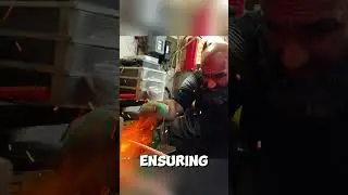 Blacksmith Forges a Unique Rounded Knife from an Old Metal Tool!  #trending #forging #blacksmith