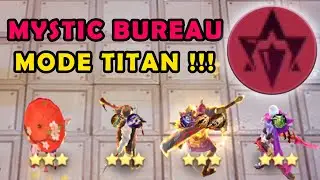 COMBO MYSTIC BUREAU MODE TITAN !!! #magicchesscombo #magicchess #magicchessupdate #updatemagicchess