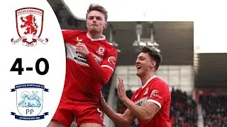Middlesbrough 4-0 Preston North End | Highlights | Championship 2026