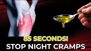 Stop Night Leg Cramps in 85 Seconds with THIS Kitchen Drink (Evidence-Based)| Forever Healthy