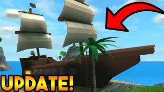 NEW CRASHED PIRATE SHIP UPDATE ON MAD CITY?! (ROBLOX)