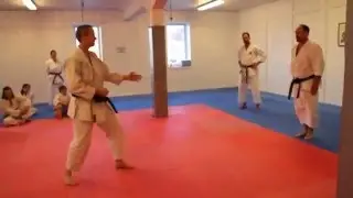Stavanger Karateklubb with Sensei Richard Amos.