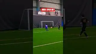 Mississauga ProStars miss wide-open rebound chance 😬 | Ontario Indoor Cup #Soccer #toprecruittapes