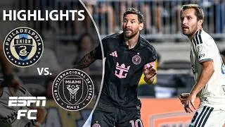 Philadelphia Union vs. Inter Miami | MLS Highlights | ESPN FC