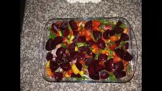 إذا بتحبوا السلطات… لازم تجربوا هالوصفة 🥗😍 #سلطة_شمندر سهلة وصحية