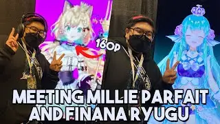 I MET @MillieParfait & @FinanaRyugu AT ANIME IMPULSE LA 2023