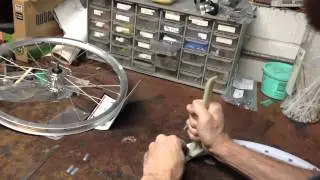 Tannus Tire Installation on a Brompton Small Wheel Bike
