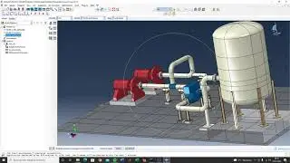 Abaqus CAE - Earthquake analysis of piping system