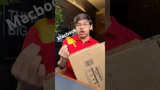 Распаковка Macbook с Amazon