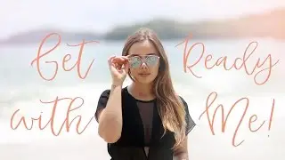Get Ready With Me: Costa Rica Makeup & Outfit | Hello October | AD
