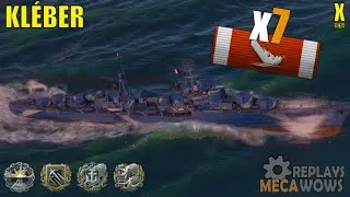 Kl&eacute;ber 7 Kills & 177k Damage | World of Warships Gameplay