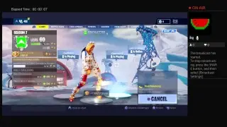Playing Fortnite
