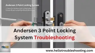 Fix Andersen 3 Point Lock Issues FAST! Easy Troubleshooting