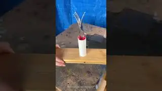 Una forma brillante de reutilizar tenedores para tu proyecto de taller