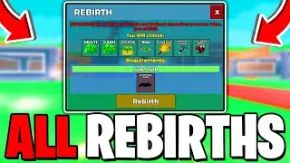 Как переродиться и все требования к перерождению в Steal A Brainrot! Roblox