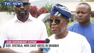 Adeleke, Oyetola Speak After Casting Vote as Voters Commended for Large Turnout