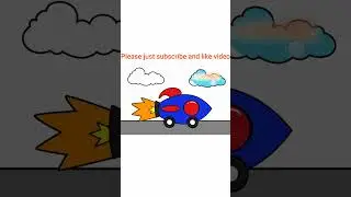 colouring the rocket 🚀 launcher #viral #shorts #youtubeshorts