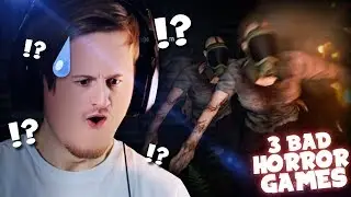 SO BAD IT'S GOOD!! (These games..) || 3 Bad Horror Games