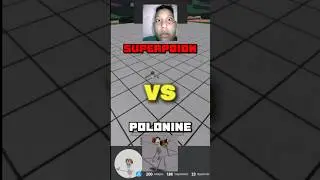 @SoyPoloNINE  VS Superpoion en #strongestbattelgrounds #battlegrounds #roblox