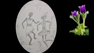 🪻[ Old Time Dancing Painting, Sketching ]🪻.........