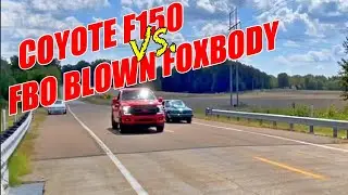 FBO fox body, FBO BLOWN fox body, vs. COYOTE F150 *DIG & ROLL