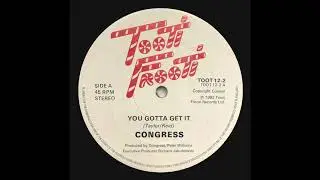 CONGRESS - You Gotta Get It (Instrumental) 1982 | Jazz Funk