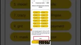 how to create wallet on omega network app.