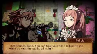 Fire Emblem Fates - Soleil & Felicia conversation - Hoshidan Festival of Bonds DLC