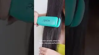 Transform Your Look Instantly with vibe hair Straightener Review & Demo at Makeup Biography