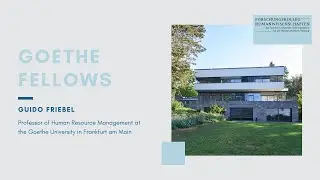 Goethe Fellow | Professor Guido Friebel (en)