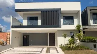 SOBRADO 3 SUITES HOME TV ÁREA GOURMET MARCENARIA COMPLETO NO COND ROYAL GARDEN EM PAULÍNIA-SP