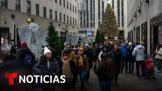 EN VIVO: Árbol de Navidad deslumbra el Rockefeller Center