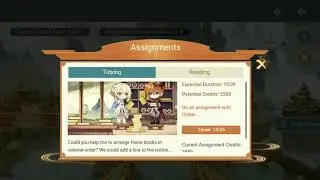 [Genshin Impact] Web Event: Stone Harbor Treasure Journal - Wanwen Bookhouse(Tidying with Childe)