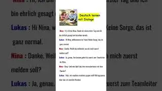 Learn German with Dialogue | B1 B2 | #deutsch #germanlanguage