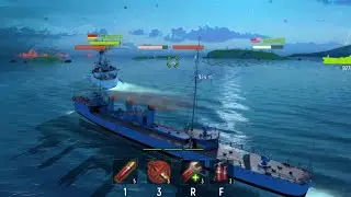 Navy War Battleship Games PC GAMEPLAY MMO RAW
