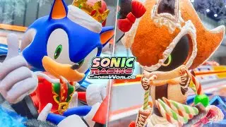 Sonic Racing: CrossWorlds - NEW Christmas Skins Gameplay