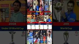Virat Kohli All Trophies and Awards | Complete Cricket Career Achievements| #CompareAdda786 #ipl