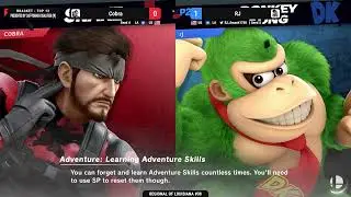 Cobra (Snake) vs RJ (Donkey Kong / Captain Falcon) - Regional of Louisiana #38 - Winner's Round 3