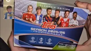 Opening 2025-26 Topps UEFA Club Competitions Value Box