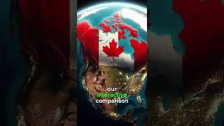 True Size of Countries in 1 Minute! 🌍