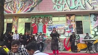 Siri vennela Folk Mashup Performance | Winter Melodies | Cadenza |CVR College of Engineering